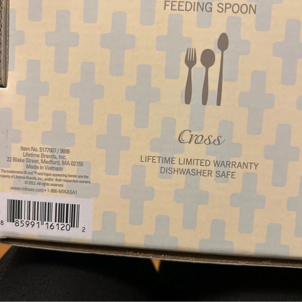 NEW Mikasa 3 Piece Set Baby Memento Gift Box 